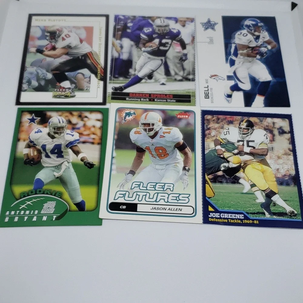 NFL Trading Cards, early 2000s